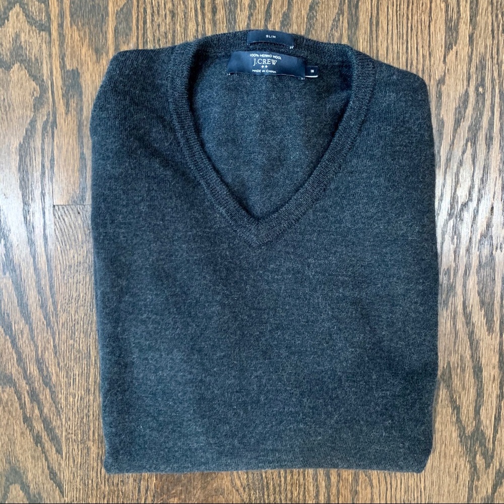 J. Crew Men's Slim Fit Merino Wool Sweater